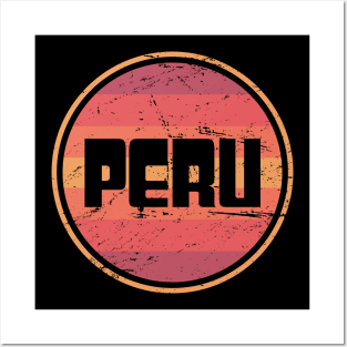 Retro Peruvian PERU Posters and Art